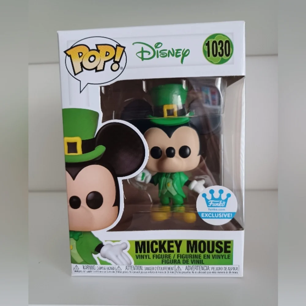 Disney Mickey Mousr St. Patrick's Day‎ 1030 Funko Pop